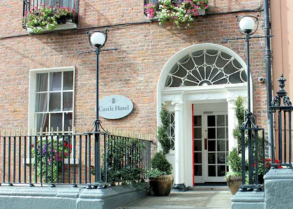 Georgina style Entrance to the Castle Hotel Dublin